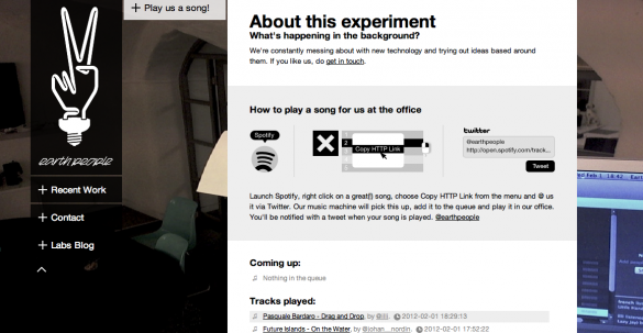 our www – experiment 001