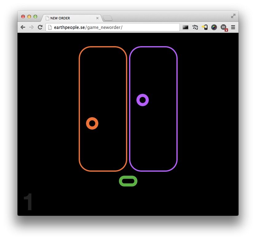Web audio music game